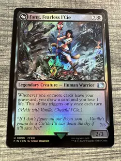 MTG Fang, Fearless l'Cie Foil NM FINAL FANTASY Magic 99 - Image 1