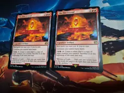 The Fire Crystal Final Fantasy MTG Regular x2 MT/NM Pack Fresh!! - Image 1