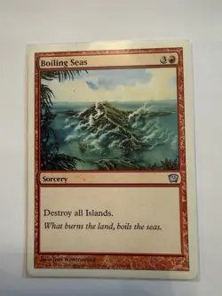 Boiling Seas 9th Edition Regular Magic The gathering Rare - Image 1