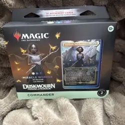 MTG Duskmourn – Miracle Worker Commander Deck | Precon | Magic | DSC Free Ship - Image 1