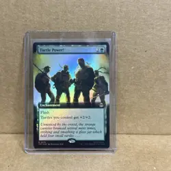 Turtle Power! (Extended Art) Teenage Mutant Ninja Turtles Foil - Image 1