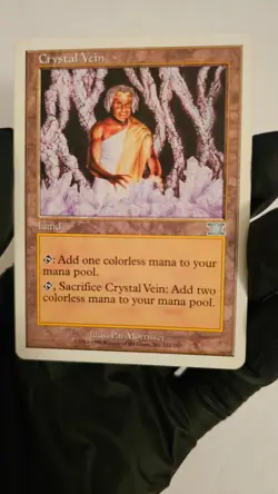 MTG - Crystal Vein - 6th Edition - Magic the Gathering - LP - Image 1