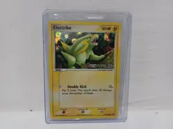 Vintage 2005 Pokemon Electrike 47/106 Emerald Stamped Reverse Holo Card - Image 1