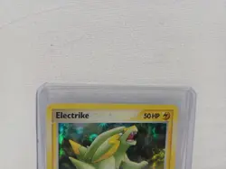 Vintage 2005 Pokemon Electrike 47/106 Emerald Stamped Reverse Holo Card - Image 2