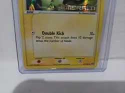 Vintage 2005 Pokemon Electrike 47/106 Emerald Stamped Reverse Holo Card - Image 3