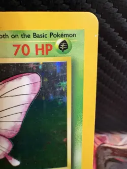 Venomoth 13/64 Jungle Holo Rare WOTC 1999 Pokemon Card MP - Image 5