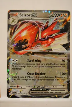 Pokemon: Temporal Forces: Scizor EX #111/162 - Image 1