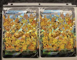 Pokemon TCG Celebrations Pikachu V-Union SWSH141 Jumbo Promo NM - Image 1