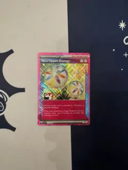 Neo Upper Energy Prize Pack Series 6 Stamped Play Pokemon TCG Ace Spec - Image 1