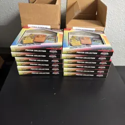 LOT OF 12 POKEMON TCG SCARLET & VIOLET PRISMATIC EVOLUTIONS POSTER COLLECTION - Image 3