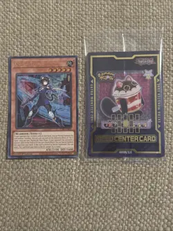 Yu-Gi-Oh! K9-17 Izuna Ultra Rare JUSH-EN031 NM + Cupsy Yummy JUSH Field Center - Image 1