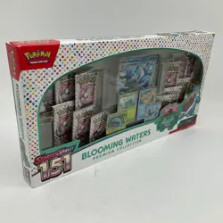Lot of (5) Pokemon TCG 151 Blooming Waters Premium Collection Boxes NEW - Image 2