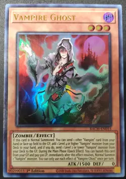 Vampire Ghost BACH-EN015 1st Edition Yu-Gi-Oh Battle Of Chaos Series - Image 1