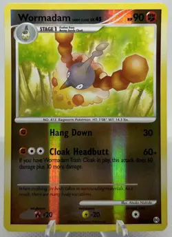 Wormadam 50/99 Reverse Holo Platinum Arceus Pokemon NM - Image 1