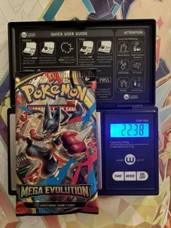 (HEAVY) 22.38g Pokemon TCG Mega Evolution Booster Pack (SEALED)✅ - Image 1