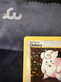 Pokemon Clefairy Shadowless Holo 5/102 Base Set LP 1999 WOTC Vintage Rare - Image 2