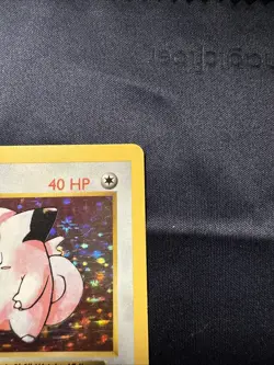 Pokemon Clefairy Shadowless Holo 5/102 Base Set LP 1999 WOTC Vintage Rare - Image 3