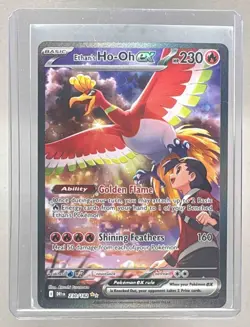 Ethan's Ho-Oh ex 2025 Pokemon Destined Rivals #230 SIR - Image 1