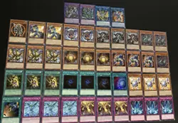 Yugioh Thunder Dragon Deck W/ Extra Deck + Bonus - Image 1