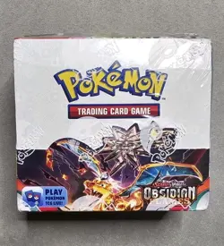 Obsidian Flames Booster Box Factory Sealed Pokemon TCG Scarlet & Violet English - Image 1