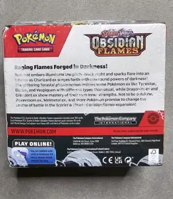 Obsidian Flames Booster Box Factory Sealed Pokemon TCG Scarlet & Violet English - Image 2