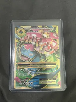 POKEMON M VENUSAUR EX 100/108 EVOLUTIONS FULL ART MEGA ULTRA RARE HOLO - Image 1