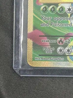 POKEMON M VENUSAUR EX 100/108 EVOLUTIONS FULL ART MEGA ULTRA RARE HOLO - Image 4