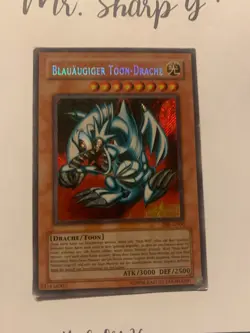 BLAUAUGIGER TOON-DRACHE - SRL-G000 DEUTSCH Yu-Gi-Oh! CARD SECRET RARE HOLO - Image 5