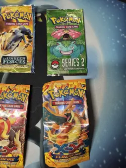 Pokemon EMPTY Booster Pack Lot Platinum Arceus, EX Crystal Guardians, XY Flash - Image 2