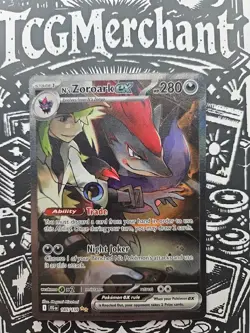 N's Zoroark ex 185/159 Journey Together - Pokemon TCG NM/M - Image 4