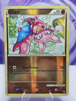 Gligar 49/90 Reverse Holo Undaunted Pokemon TCG MP - Image 1