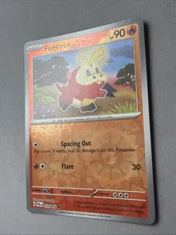 Pokemon TCG * SV Paldea Evolved * 35/193 Fuecoco REVERSE HOLO Common * NM - Image 2