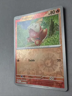 Pokemon TCG * SV Paldea Evolved * 34/193 Fuecoco REVERSE HOLO Common * NM - Image 2