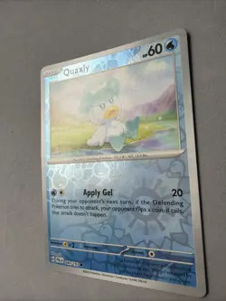 Pokemon TCG * SV Paldea Evolved * 49/193 Quaxly REVERSE HOLO Common * NM - Image 2