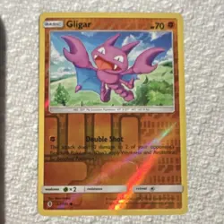 Pokemon TCG Gligar 67/145 SM-Guardians Rising Reverse Holo Basic 70 HP English - Image 1