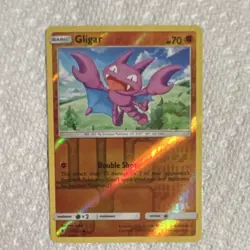 Pokemon TCG Gligar 67/145 SM-Guardians Rising Reverse Holo Basic 70 HP English - Image 3