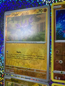 Pokemon TCG Reverse Holo: 072/163 Gliscor; 140/264 & 091/182 Gligar - Image 5