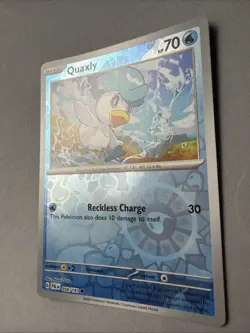 Pokemon TCG * SV Paldea Evolved * 50/193 Quaxly REVERSE HOLO Common * NM - Image 2