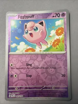 Pokemon TCG * SV Paldea Evolved * 83/193 Jigglypuff REVERSE HOLO Common * NM - Image 1