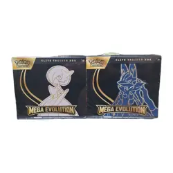 Pokemon Elite Trainer Box Mega Evolution Set Gardevoir & Lucario - English 2 Box - Image 1