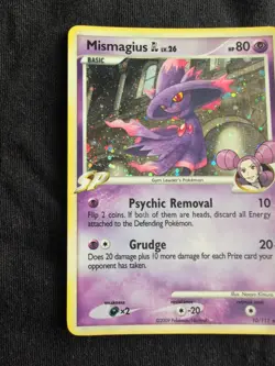 Pokemon TCG Mismagius GL Rising Rivals Reverse Holo Rare 10/111 LP - Image 3