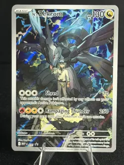 Pokemon TCG N’s Zekrom 031 Ascended Heroes Promo BLACK STAR - Image 3