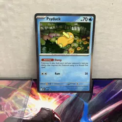 Psyduck 007 Pokemon TCG Mega Evolution Black Star Promo Cosmos Holo Nm. (2) - Image 1