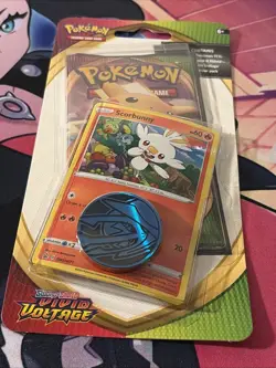 🔥Pokemon Sword Shield Vivid Voltage Booster Pack - Scorbunny 🔥 - Image 1
