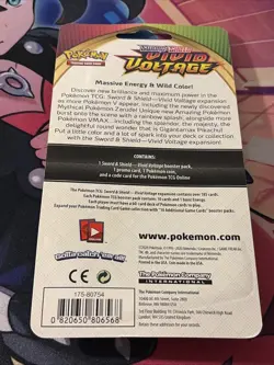 🔥Pokemon Sword Shield Vivid Voltage Booster Pack - Scorbunny 🔥 - Image 2