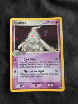Dusclops 14/108 EX Power Keepers Holo Pokemon TCG 2007 With Swirl - Image 1