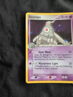 Dusclops 14/108 EX Power Keepers Holo Pokemon TCG 2007 With Swirl - Image 3
