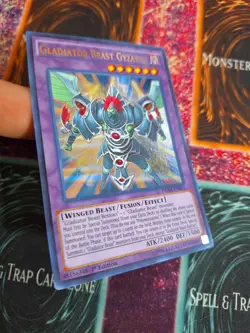 Yu-Gi-Oh! Gladiator Beast Gyzarus DUSA-EN071 Ultra Rare 1st Edition Near Mint - Image 2