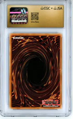 CGC Pristine 10 Auto 10 Darren Dunstan Yu-Gi-Oh! Toon Mermaid SRL-072 Ultra Rare - Image 2