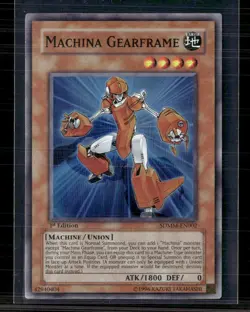 Yu-Gi-Oh! Machina Machina Mayhem Super Rare • SDMM-EN002 1st Edition - Image 1